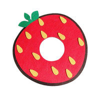 HKM-2732477 Felt Flower Pattern Cat Collar - Anti-Bite and Anti-Slobber Design, Universal Fit for All Seasons