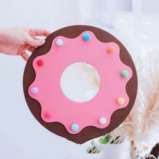 HKM-2732477 Felt Flower Pattern Cat Collar - Anti-Bite and Anti-Slobber Design, Universal Fit for All Seasons