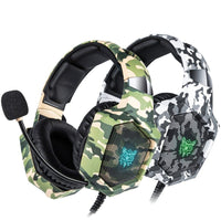 HKM-273363 ONIKUMA K8 Wired Gaming Headset with Microphone, 3.5mm Audio Jack, Braided Cable