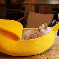 HKM-2733757 Large Soft and Warm Cat Bed House for Cats, Kittens, Rabbits, and Small Dogs - Cozy Cuddle Design