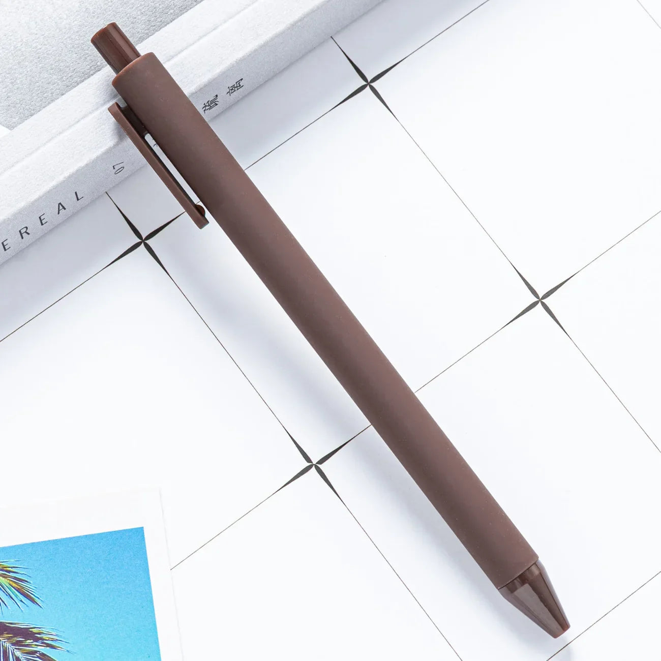 HKM-273427 Multi-Colour Retractable Gel Ink Pen with Custom Logo Options