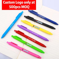 HKM-273427 Multi-Colour Retractable Gel Ink Pen with Custom Logo Options