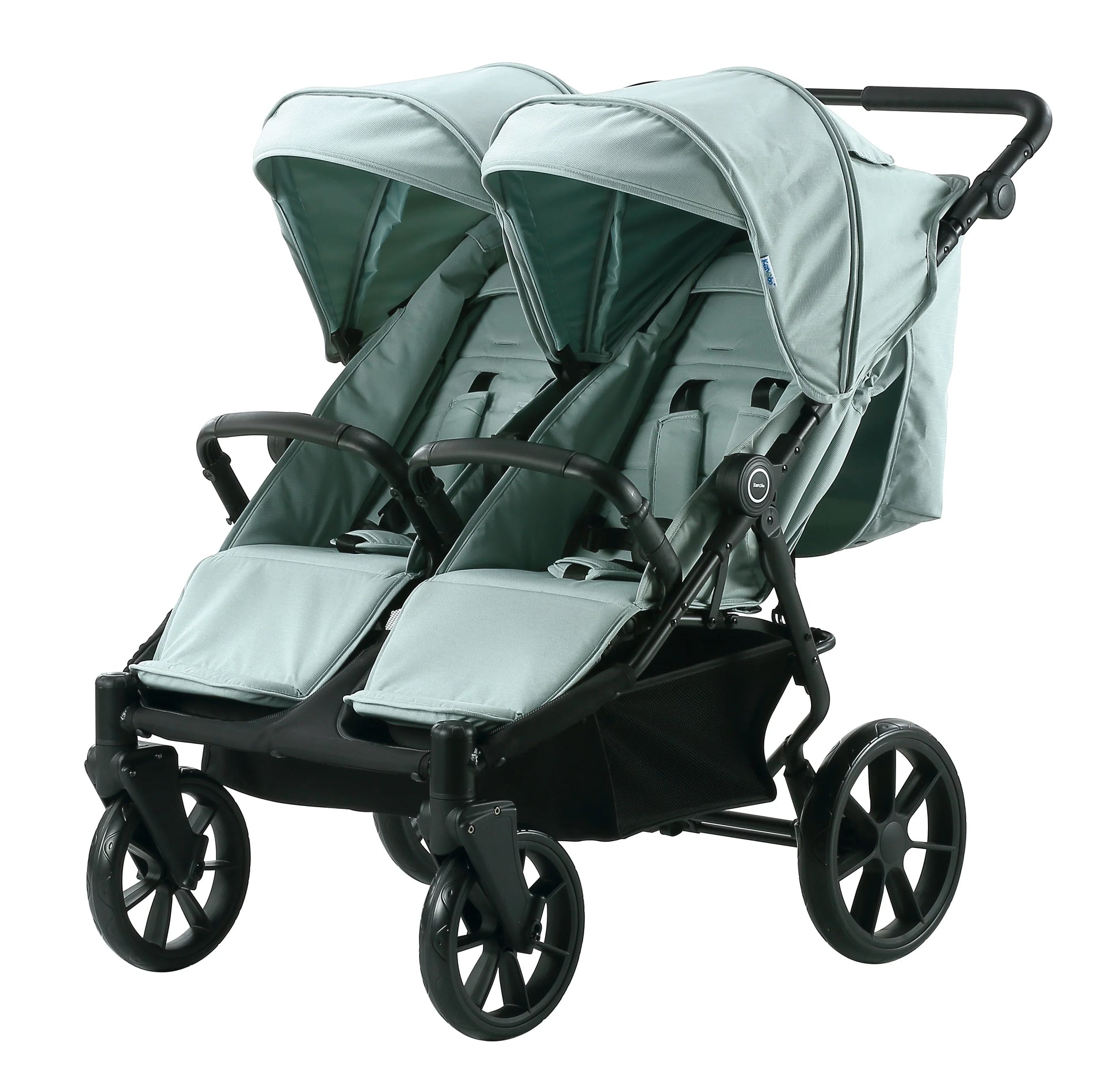 HKM-273491 Twin Baby Stroller with Large Basket for Infants and Toddlers