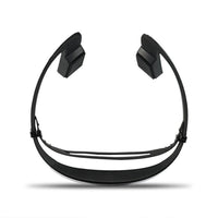 HKM-273619 Non-Obstructive Bone Conduction Headphones with Bluetooth 4.1, 8 Hours Music and Talk Time, White/Black Options