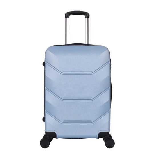 HKM-273683 Classic ABS Trolley Luggage Set - Durable Suitcase with Smooth-Glide Wheels