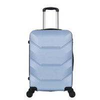 HKM-273683 Classic ABS Trolley Luggage Set - Durable Suitcase with Smooth-Glide Wheels