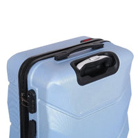 HKM-273683 Classic ABS Trolley Luggage Set - Durable Suitcase with Smooth-Glide Wheels