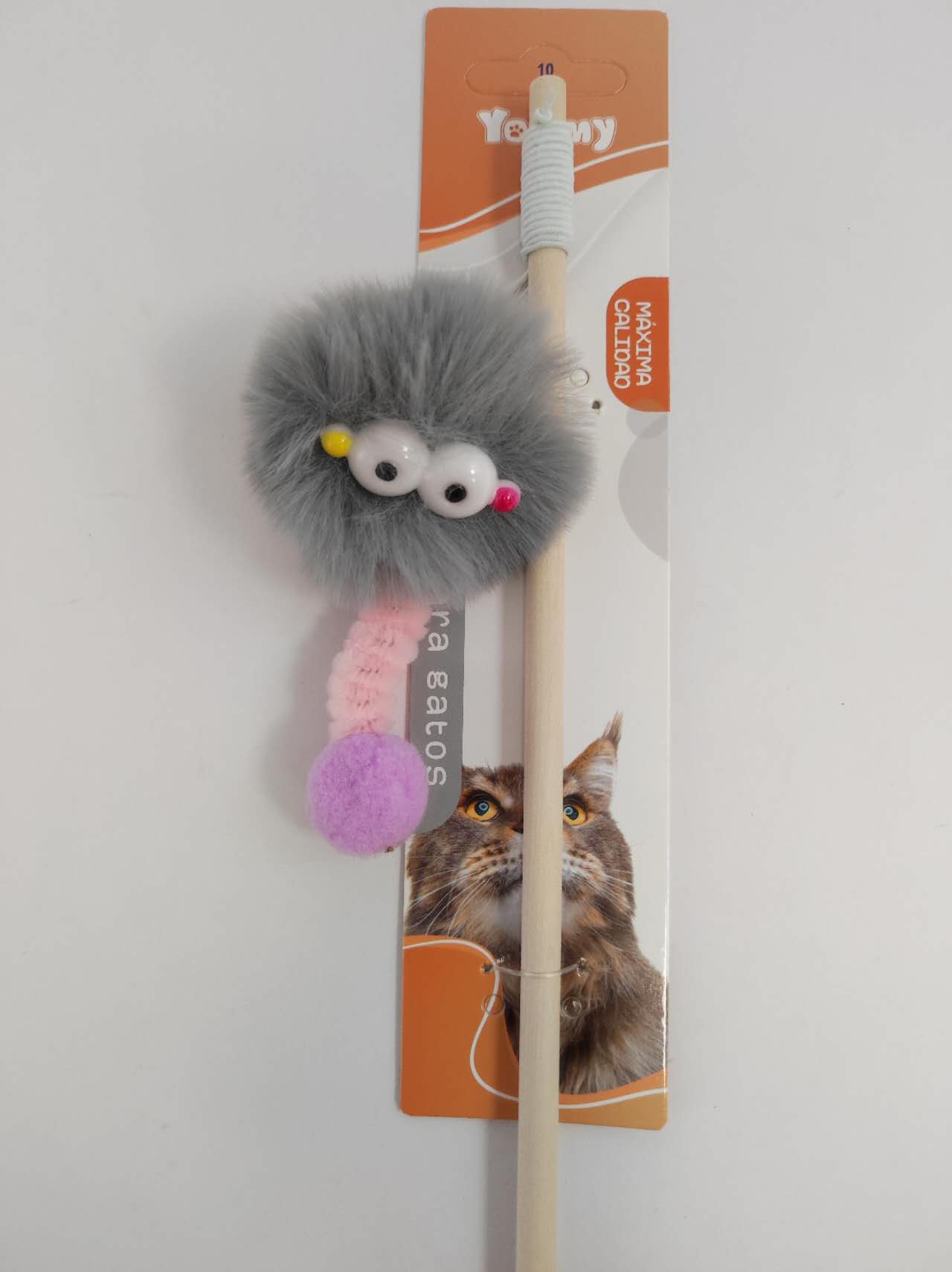 HKM-2737085 Big Eyes Interactive Cat Toy for Fun and Playful Engagement