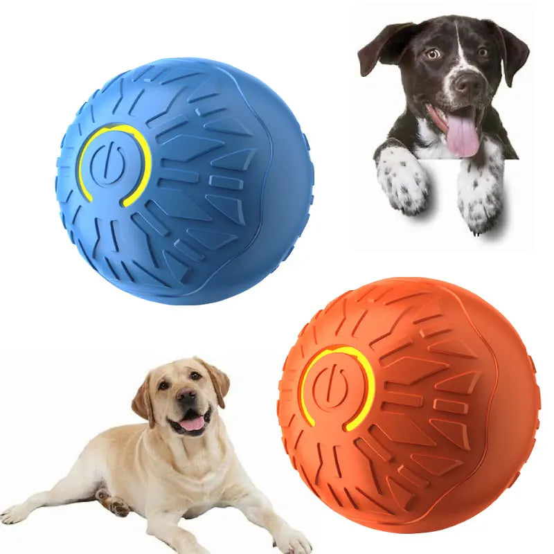 HKM-273811 Interactive Rubber Dog Toy Ball for Engaging Outdoor Play