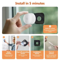 HKM-273811 Smart Wireless Security Camera W911 with Night Vision and Motion Detection