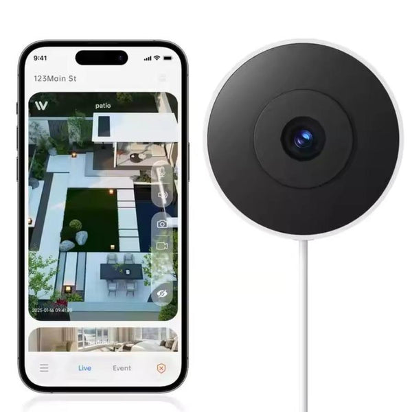 HKM-273811 Smart Wireless Security Camera W911 with Night Vision and Motion Detection