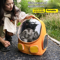 HKM-2738493 Spacious Outdoor Nylon Cat Backpack for Comfortable Travel