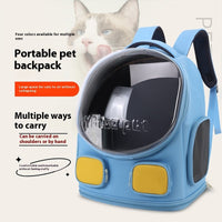 HKM-2738493 Spacious Outdoor Nylon Cat Backpack for Comfortable Travel