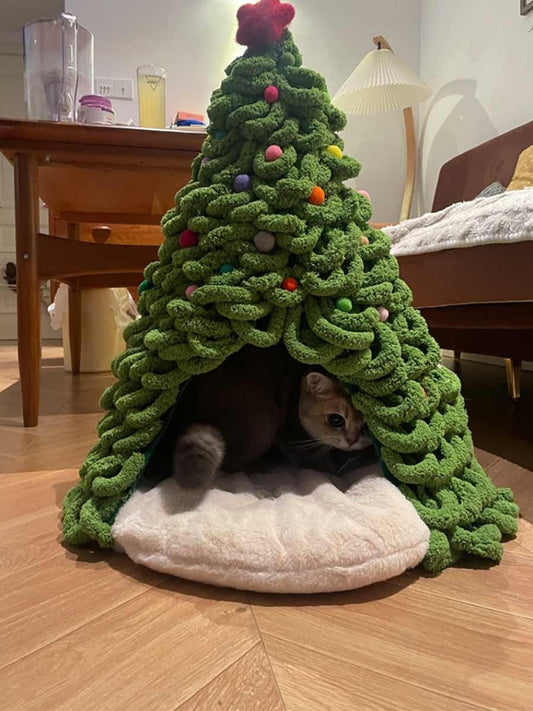 HKM-2739901 Coarse Wool Woven Pet Nest Material Package for Minimalist and Luxury Options