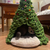HKM-2739901 Coarse Wool Woven Pet Nest Material Package for Minimalist and Luxury Options