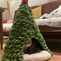 HKM-2739901 Coarse Wool Woven Pet Nest Material Package for Minimalist and Luxury Options