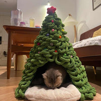 HKM-2739901 Coarse Wool Woven Pet Nest Material Package for Minimalist and Luxury Options