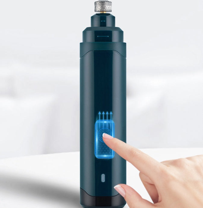 HKM-2740029 Silent Electric Pet Nail Polisher with 2 Speed Settings and 120 Minutes of Use
