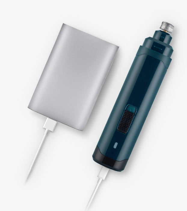 HKM-2740029 Silent Electric Pet Nail Polisher with 2 Speed Settings and 120 Minutes of Use
