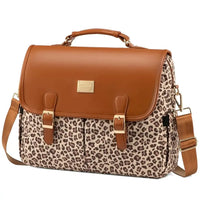 HKM-274003 Waterproof Large Office Tote Bag for Women – Stylish PU Briefcase for Laptops and Daily Business Use