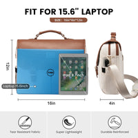 HKM-274003 Waterproof Large Office Tote Bag for Women – Stylish PU Briefcase for Laptops and Daily Business Use