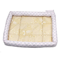 HKM-2740285 Cooling Summer Pet Ice Mat for Dogs and Cats - Breathable Square Bed in Various Colors