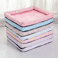 HKM-2740285 Cooling Summer Pet Ice Mat for Dogs and Cats - Breathable Square Bed in Various Colors