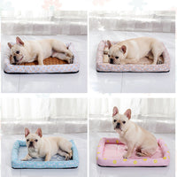 HKM-2740285 Cooling Summer Pet Ice Mat for Dogs and Cats - Breathable Square Bed in Various Colors