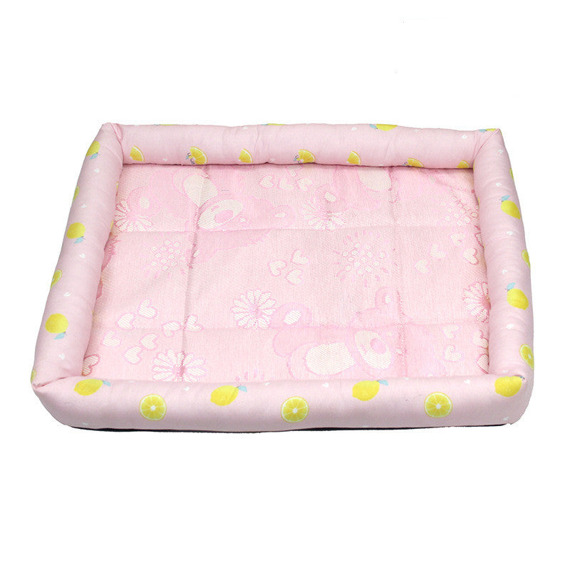 HKM-2740285 Cooling Summer Pet Ice Mat for Dogs and Cats - Breathable Square Bed in Various Colors