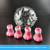 HKM-2740413 Cat Anti-Licking Space Head Cover with Foot Covers for All Seasons