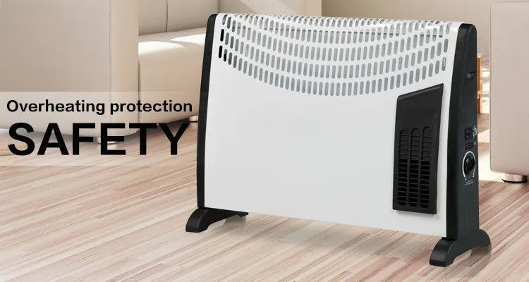 HKM-274067 Freestanding 13-Fin Electric Oil Filled Radiator Heater with Adjustable Thermostat and Remote Control, 1000W/2000W/3000W