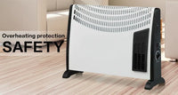 HKM-274067 Freestanding 13-Fin Electric Oil Filled Radiator Heater with Adjustable Thermostat and Remote Control, 1000W/2000W/3000W