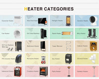HKM-274067 Freestanding 13-Fin Electric Oil Filled Radiator Heater with Adjustable Thermostat and Remote Control, 1000W/2000W/3000W