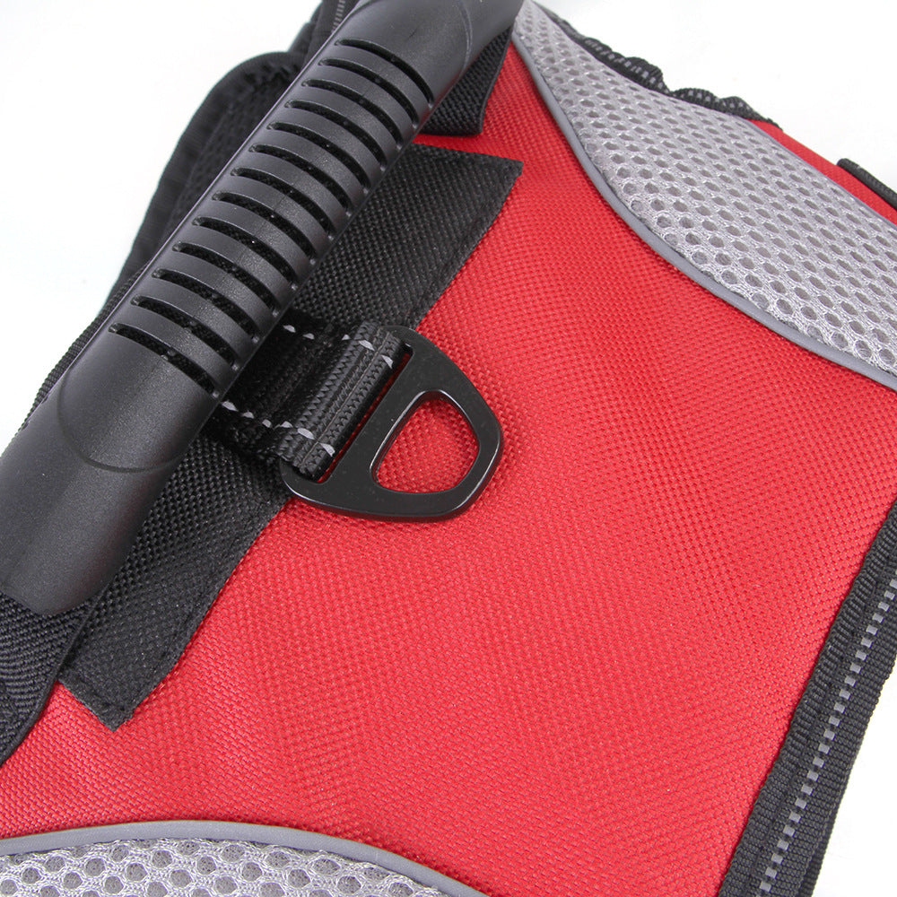 HKM-2741309 Breathable Anti-Pulling Pet Harness for Medium to Large Dogs - Red, Black, Camouflage Blue