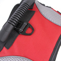 HKM-2741309 Breathable Anti-Pulling Pet Harness for Medium to Large Dogs - Red, Black, Camouflage Blue