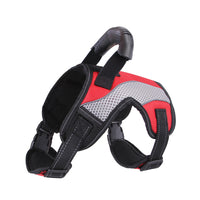 HKM-2741309 Breathable Anti-Pulling Pet Harness for Medium to Large Dogs - Red, Black, Camouflage Blue
