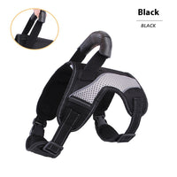 HKM-2741309 Breathable Anti-Pulling Pet Harness for Medium to Large Dogs - Red, Black, Camouflage Blue