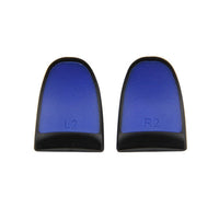 HKM-274131 PS4 L2 R2 Replacement Handle Buttons Set - Durable ABS + Rubber Material, Compatible with PS4 Game Controllers
