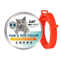 HKM-2743997 Essential Oil Flea Control Collar for Cats - Adjustable, 38cm, Multiple Colors Available