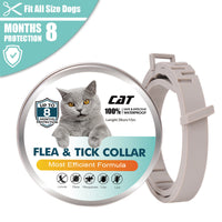HKM-2743997 Essential Oil Flea Control Collar for Cats - Adjustable, 38cm, Multiple Colors Available