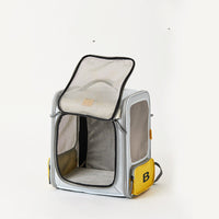 HKM-2744253 Expandable Travel Backpack for Pets - Portable Space Capsule with Breathable Design