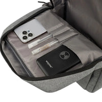 HKM-274515 Business Large Capacity USB Charging Waterproof Laptop Backpack for Computer and Accessories