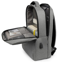 HKM-274515 Business Large Capacity USB Charging Waterproof Laptop Backpack for Computer and Accessories