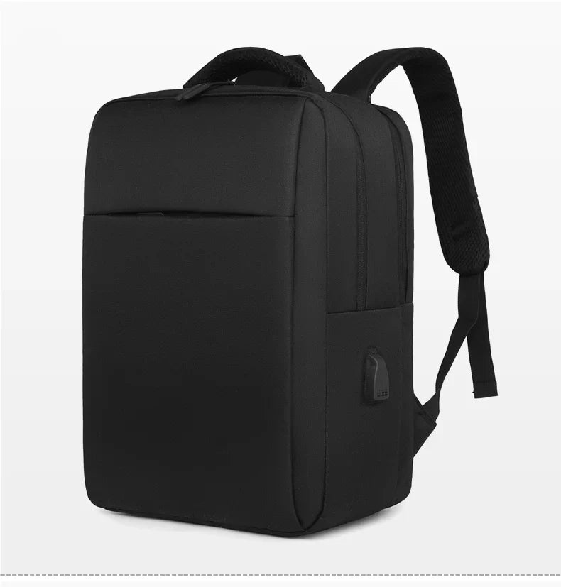 HKM-274515 Business Large Capacity USB Charging Waterproof Laptop Backpack for Computer and Accessories