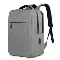 HKM-274515 Business Large Capacity USB Charging Waterproof Laptop Backpack for Computer and Accessories