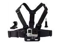 HKM-274515 Chest Harness Mount for GoPro Hero 3+/3/2 - Adjustable Elastic Cord Strap for Action Sports