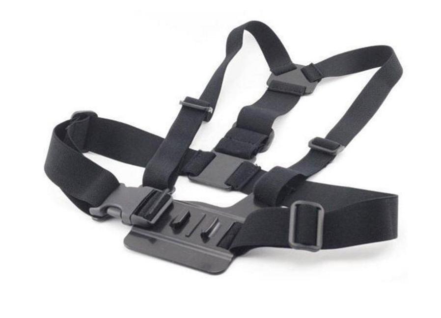 HKM-274515 Chest Harness Mount for GoPro Hero 3+/3/2 - Adjustable Elastic Cord Strap for Action Sports