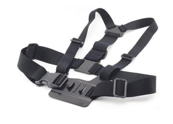 HKM-274515 Chest Harness Mount for GoPro Hero 3+/3/2 - Adjustable Elastic Cord Strap for Action Sports