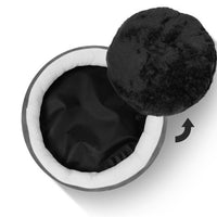 HKM-2746045 Cozy Round Pet Nest Cushion for Dogs and Cats - Three Size Options Available