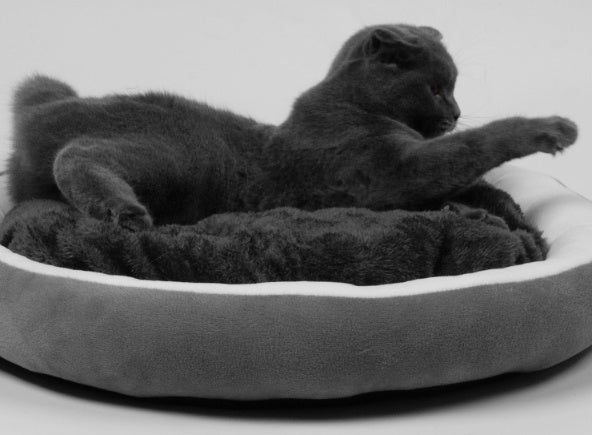 HKM-2746045 Cozy Round Pet Nest Cushion for Dogs and Cats - Three Size Options Available